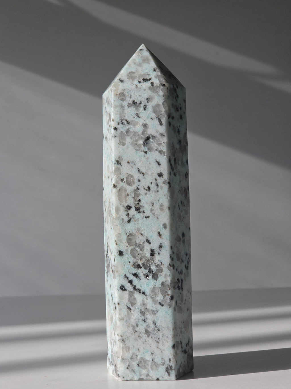 Kiwi Jasper Tower
Crystal Tower
Luxury Crystal Décor
Statement Crystal Piece
Stone and Bloom
On Trend
Coastal Vibe