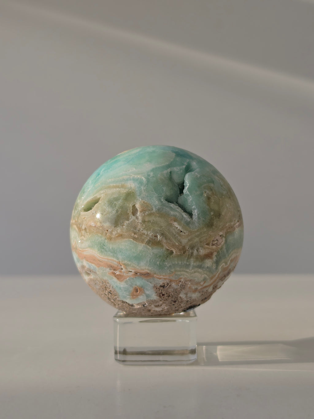 Hemimorphite Sphere | 3