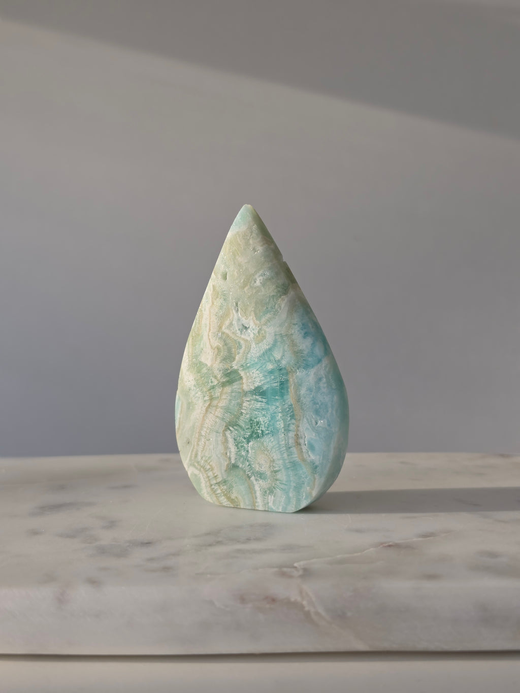 Hemimorphite Flame | 2