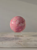 Peruvian Pink Rhodonite Sphere | 3