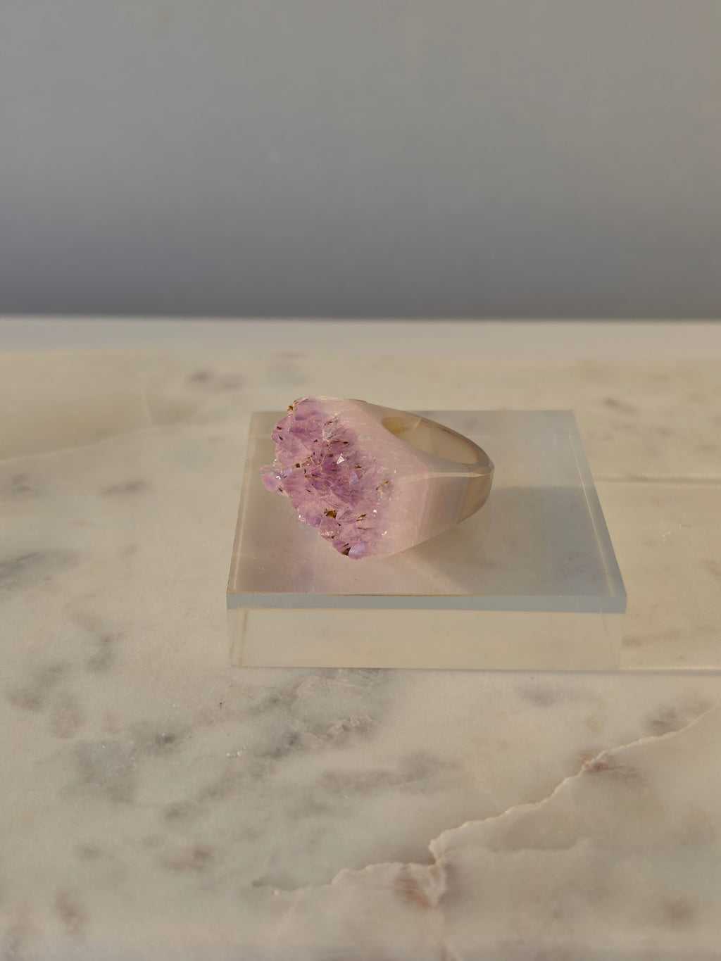 Carved Amethyst Ring|3