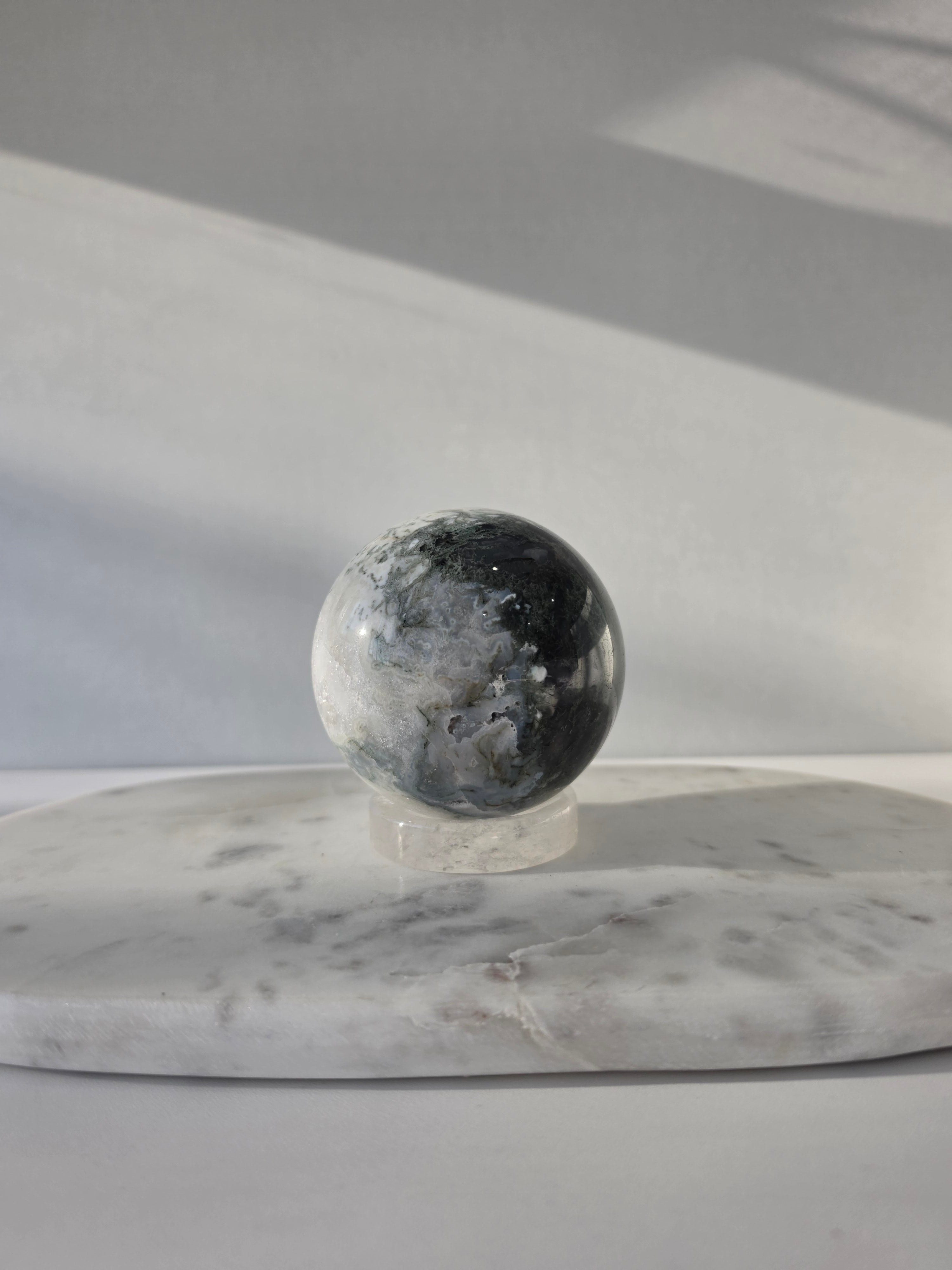 Moss Agate Sphere