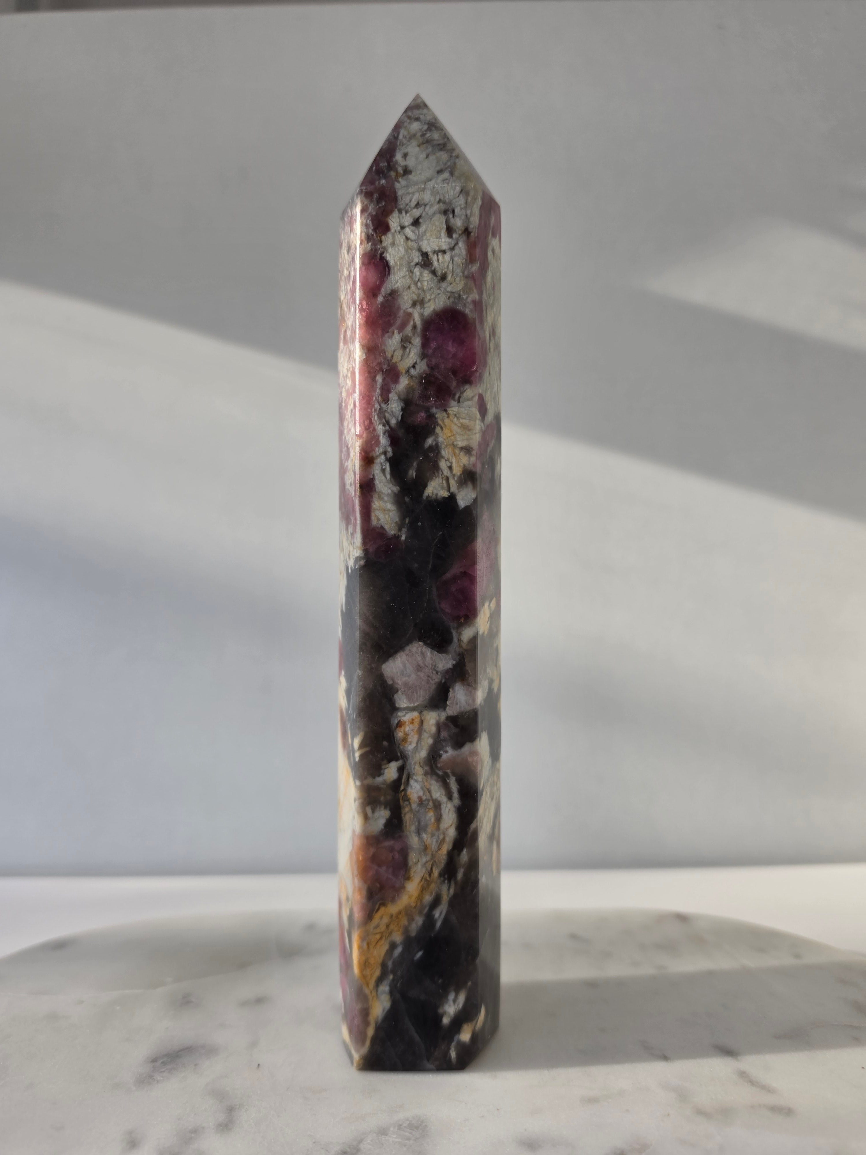 Pink Tourmaline Tower