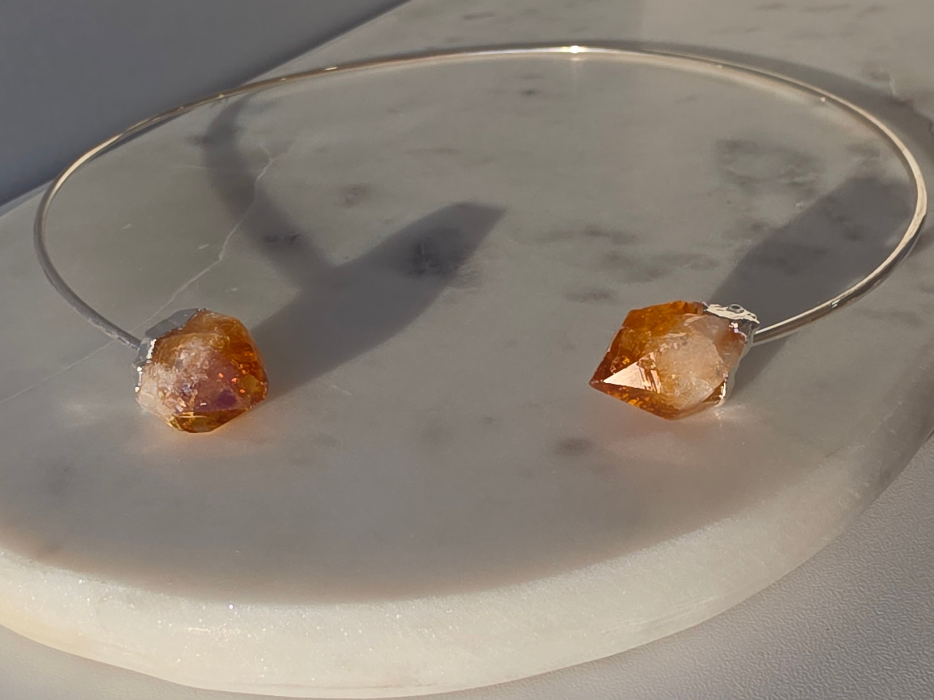 Citrine Wrap Necklace