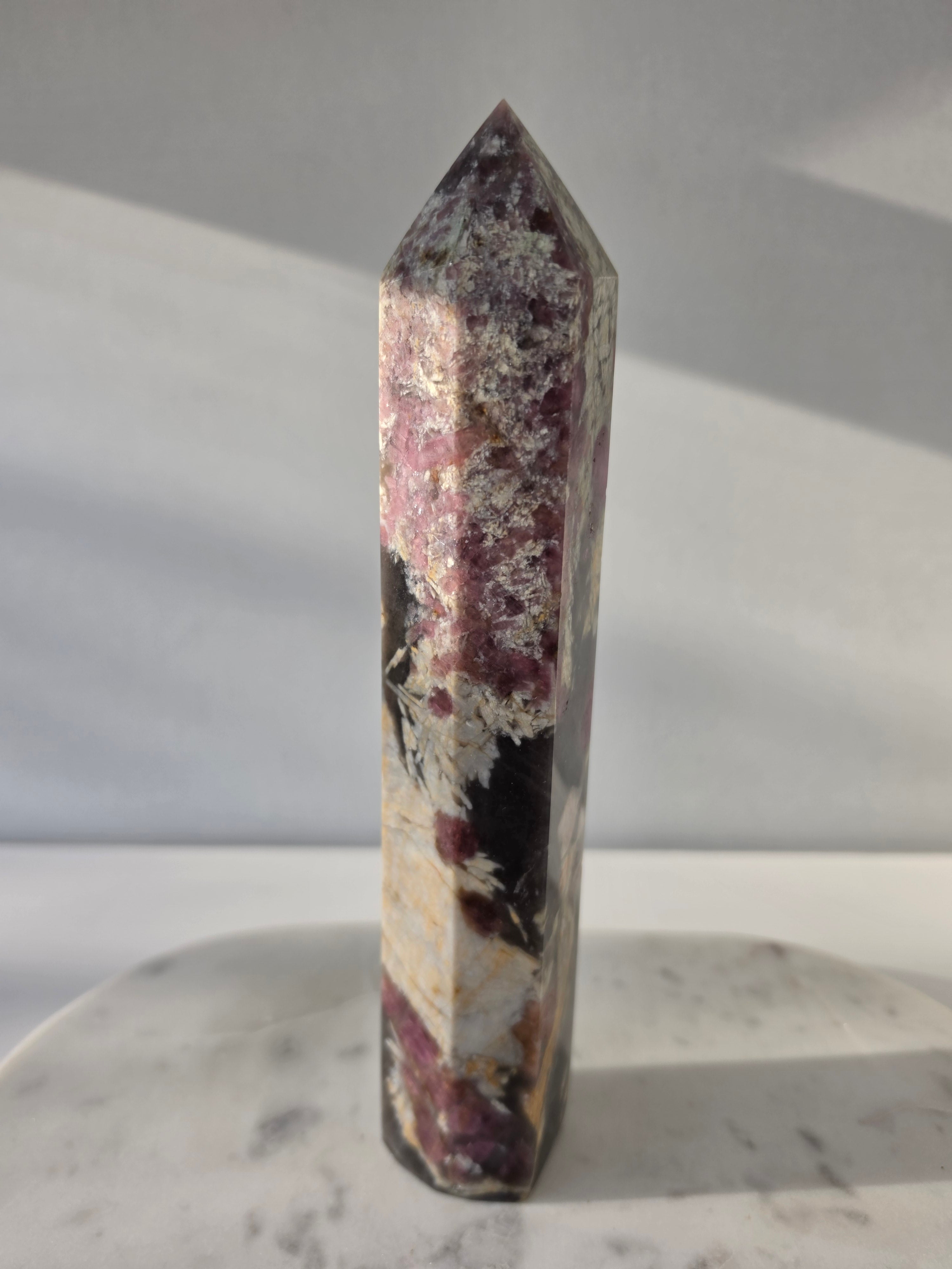 Pink Tourmaline Tower