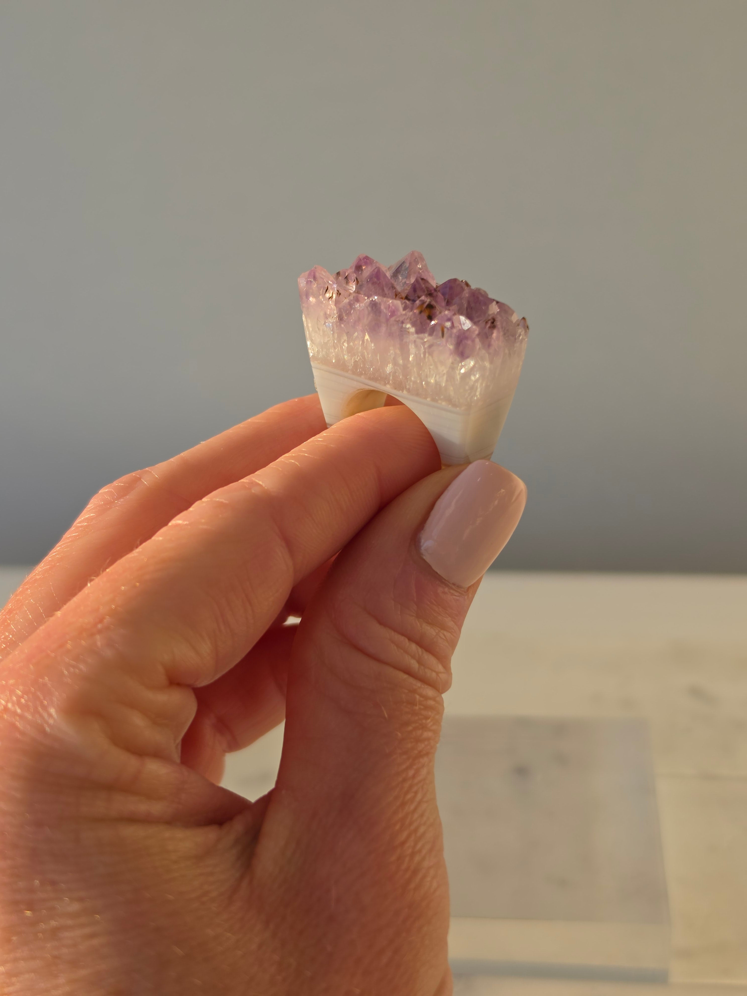 Carved Amethyst Ring|3