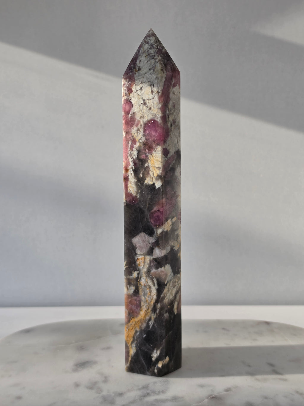 Pink Tourmaline Tower
