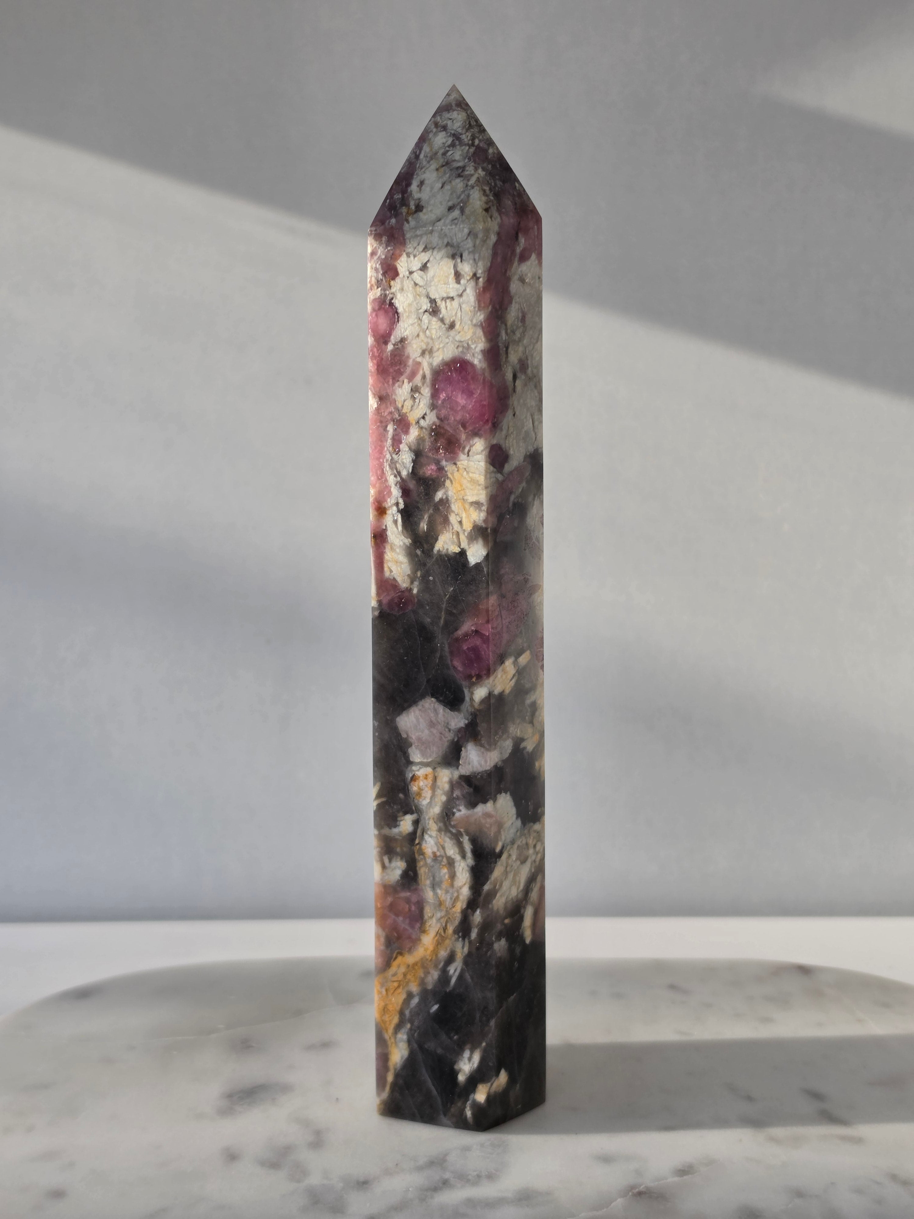 Pink Tourmaline Tower
