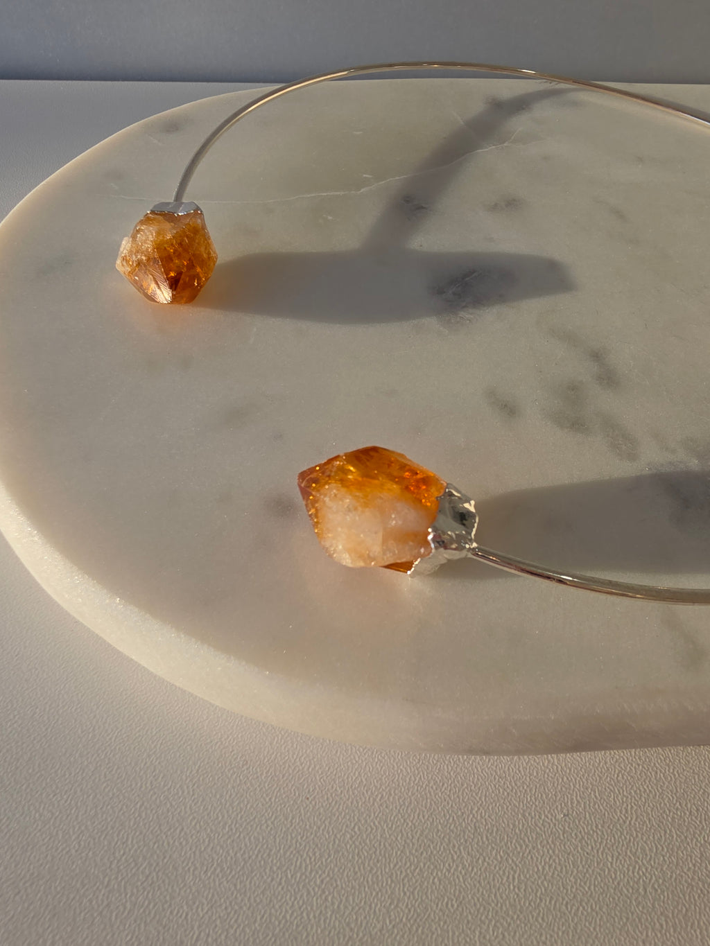 Citrine Wrap Necklace
