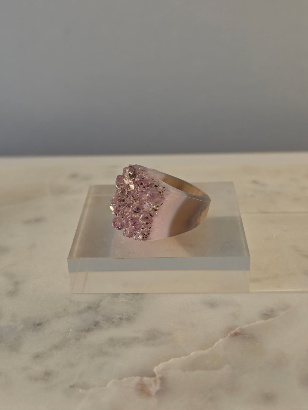 Carved Amethyst Ring|5