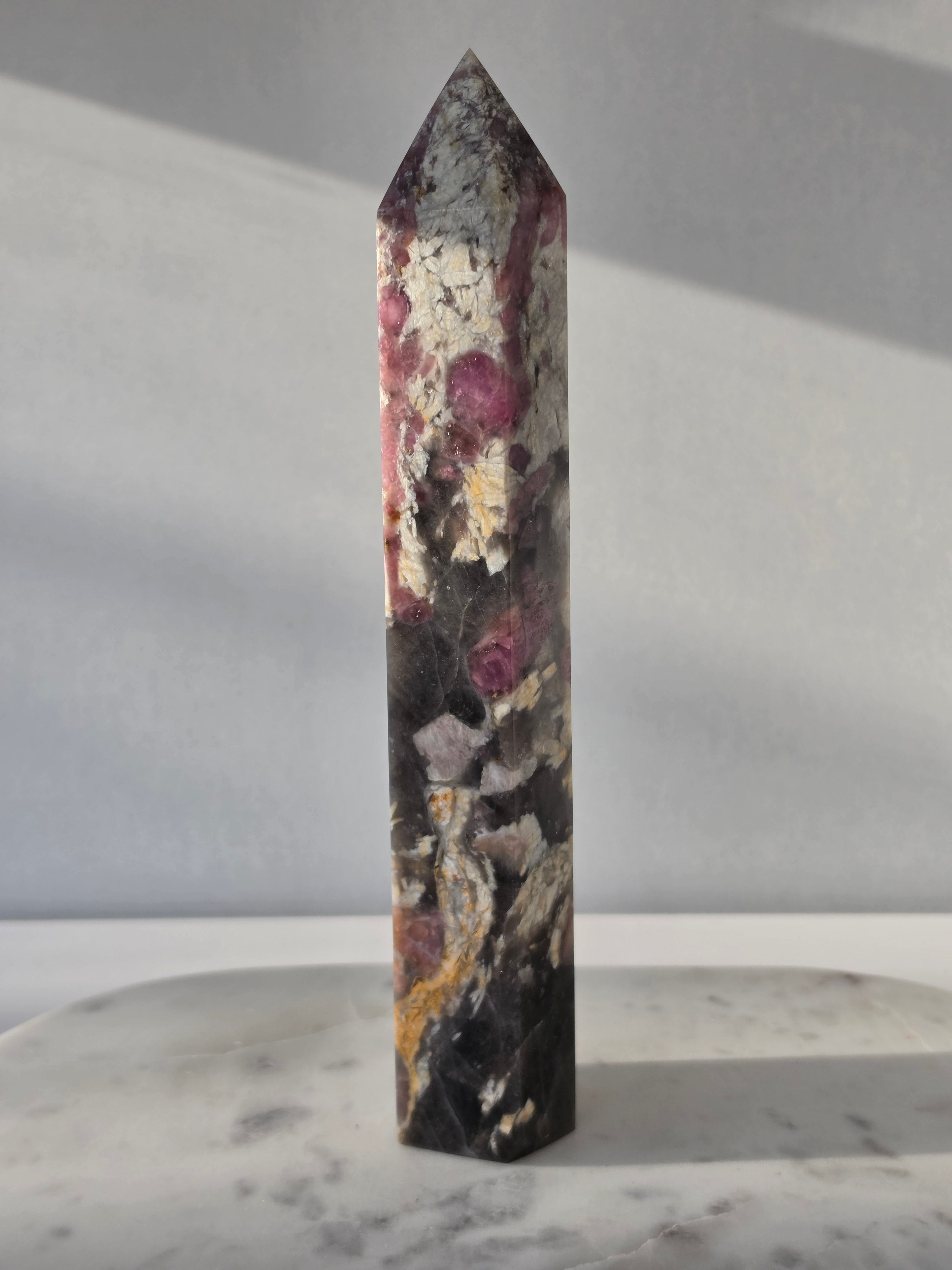 Pink Tourmaline Tower