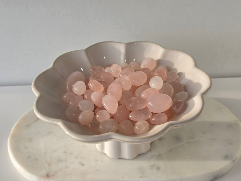 Rose Quartz Tumble Bag