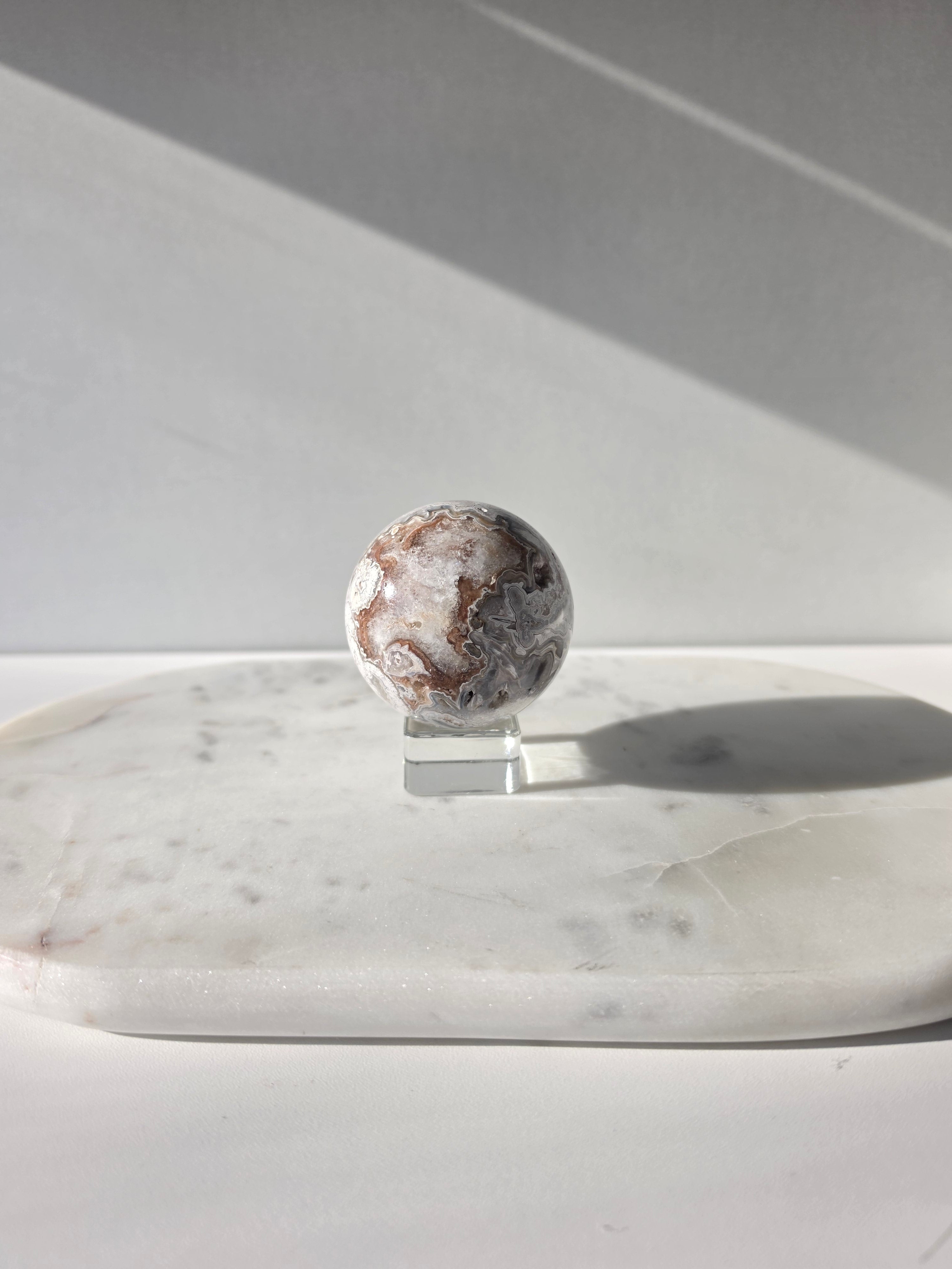 White Crazy Lace Agate 1