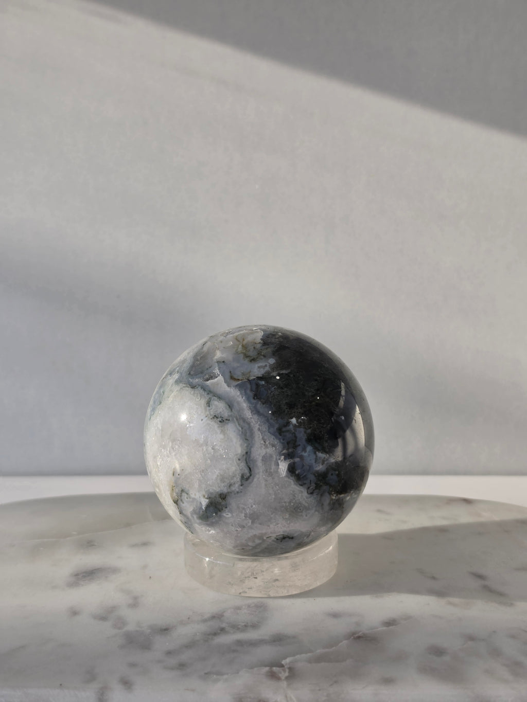Moss Agate Sphere