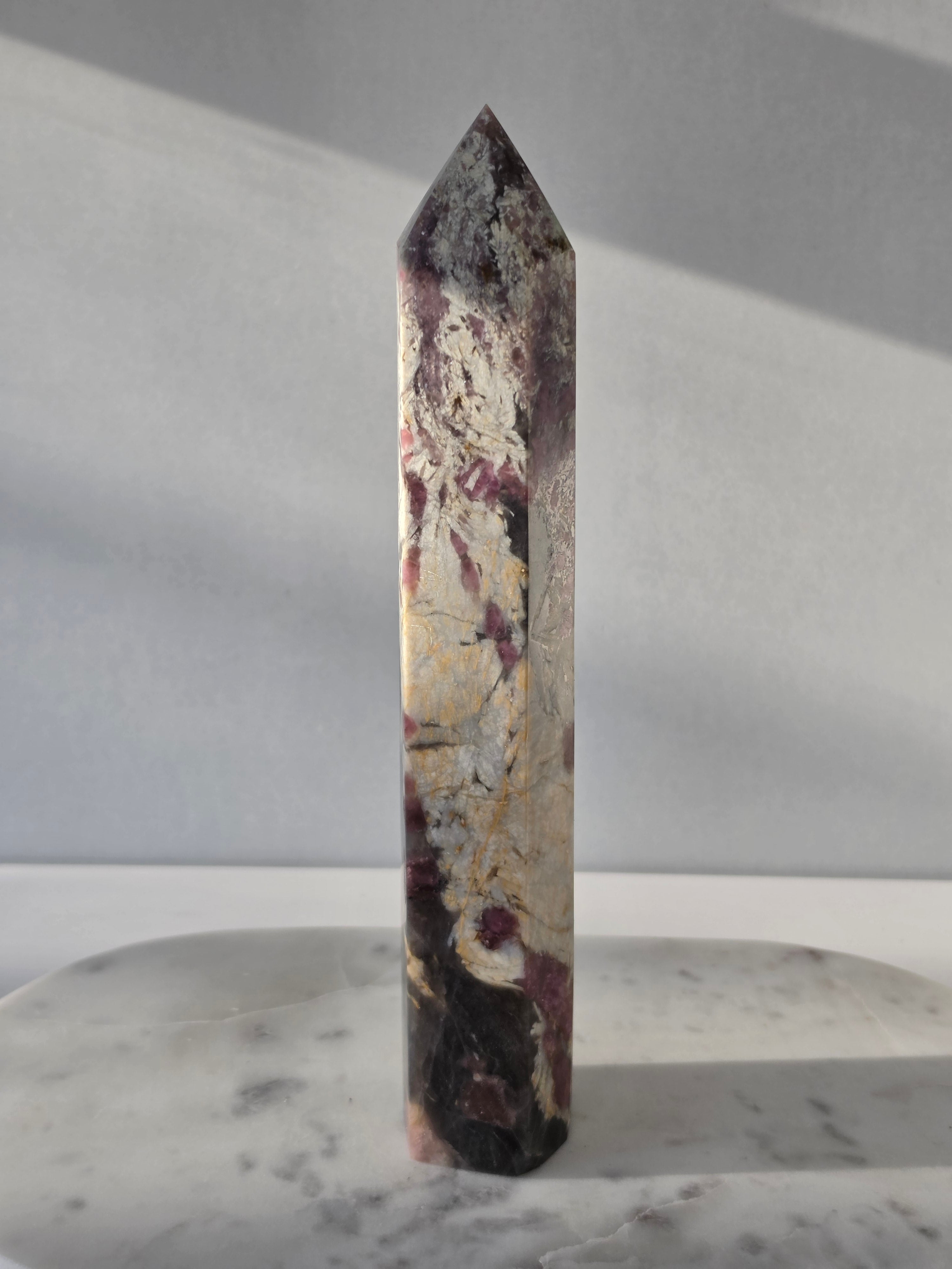 Pink Tourmaline Tower