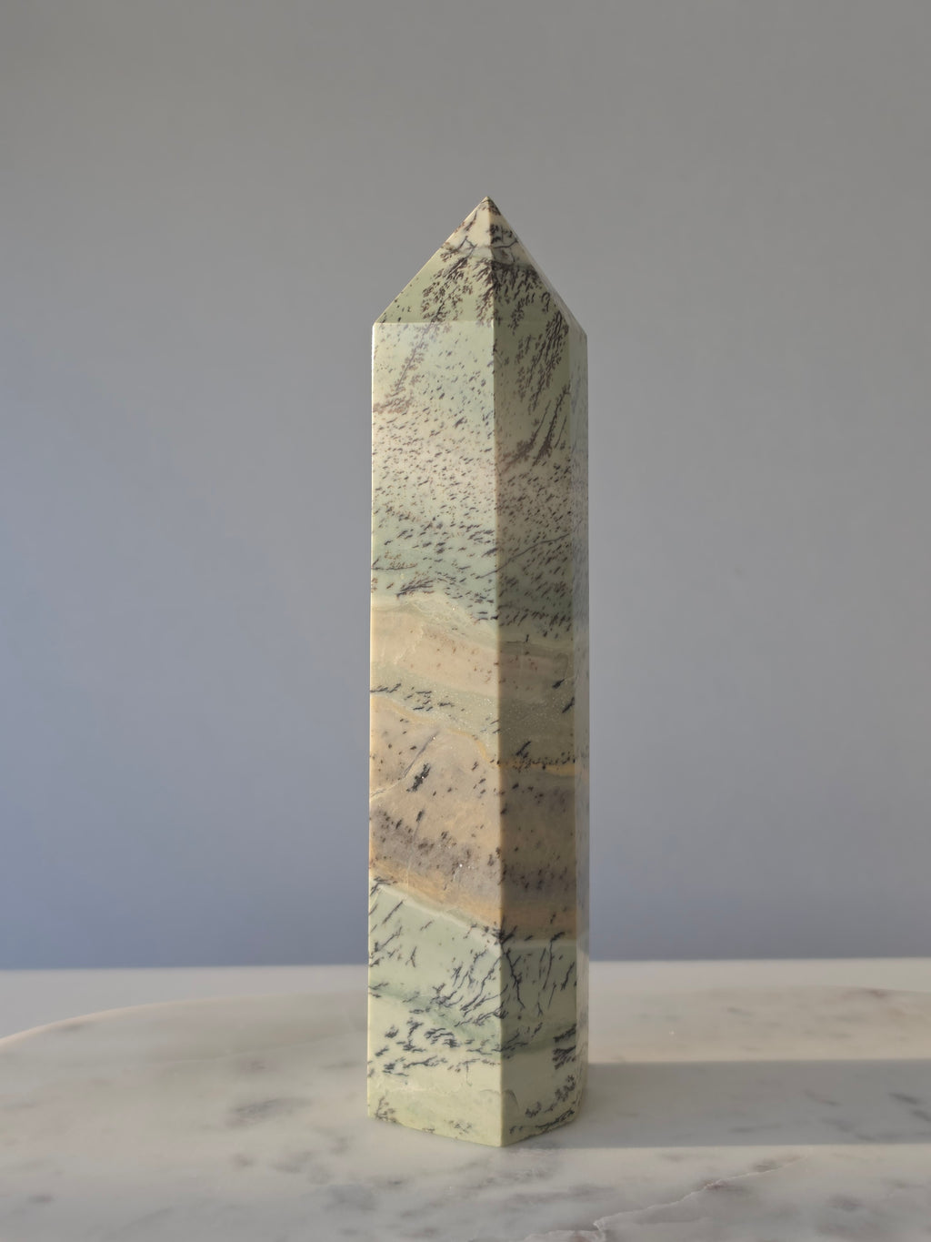 Dendritic Jasper Tower | 1