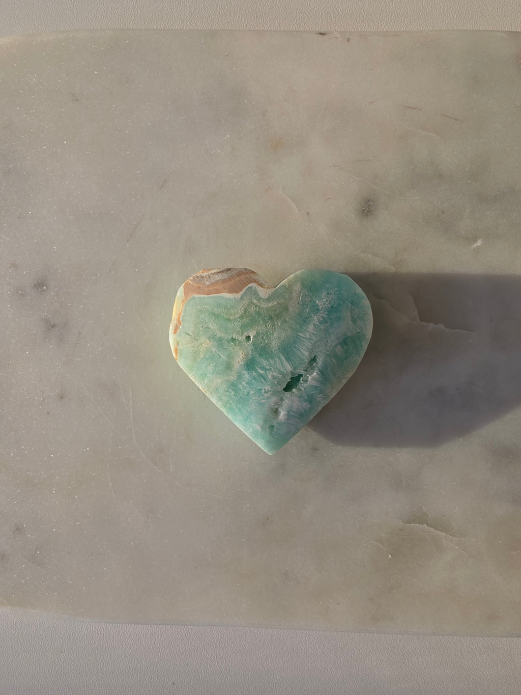 Hemimorphite Heart