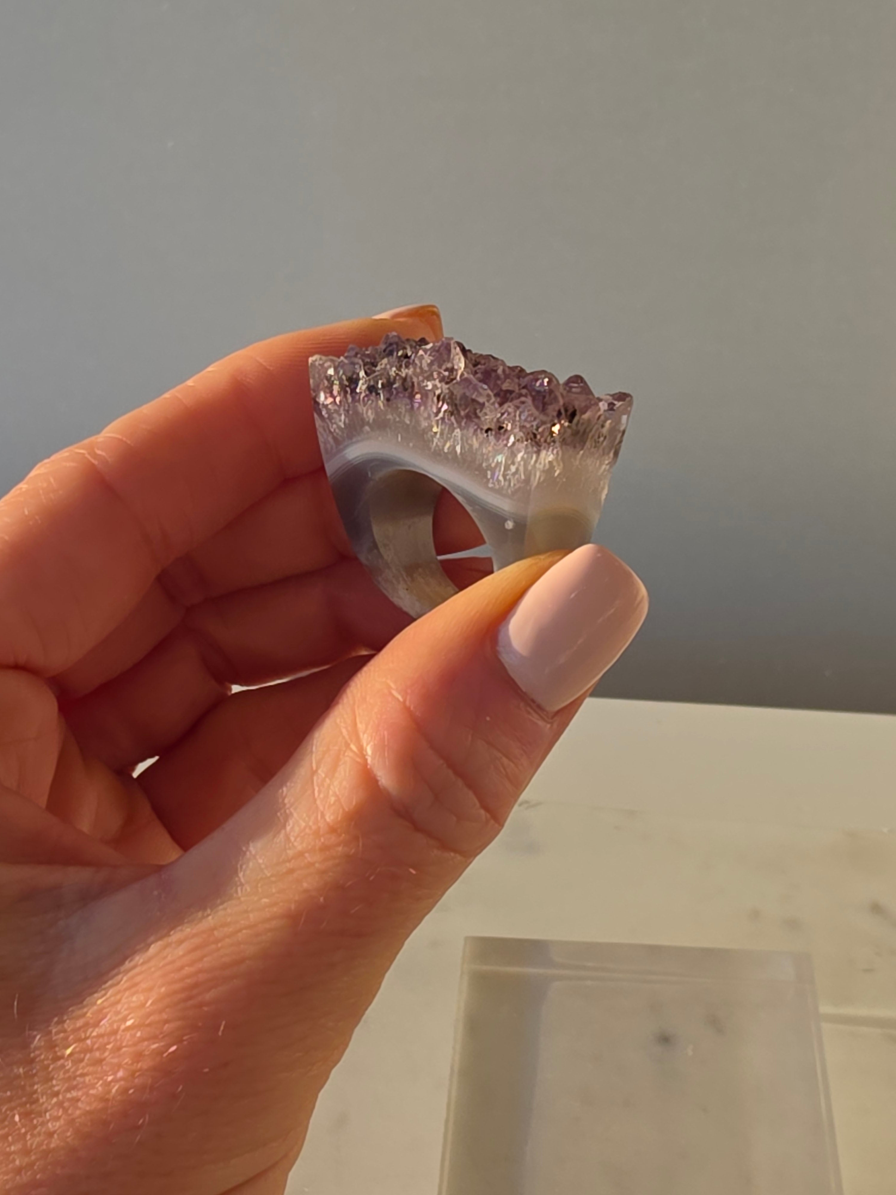 Carved Amethyst Ring|5