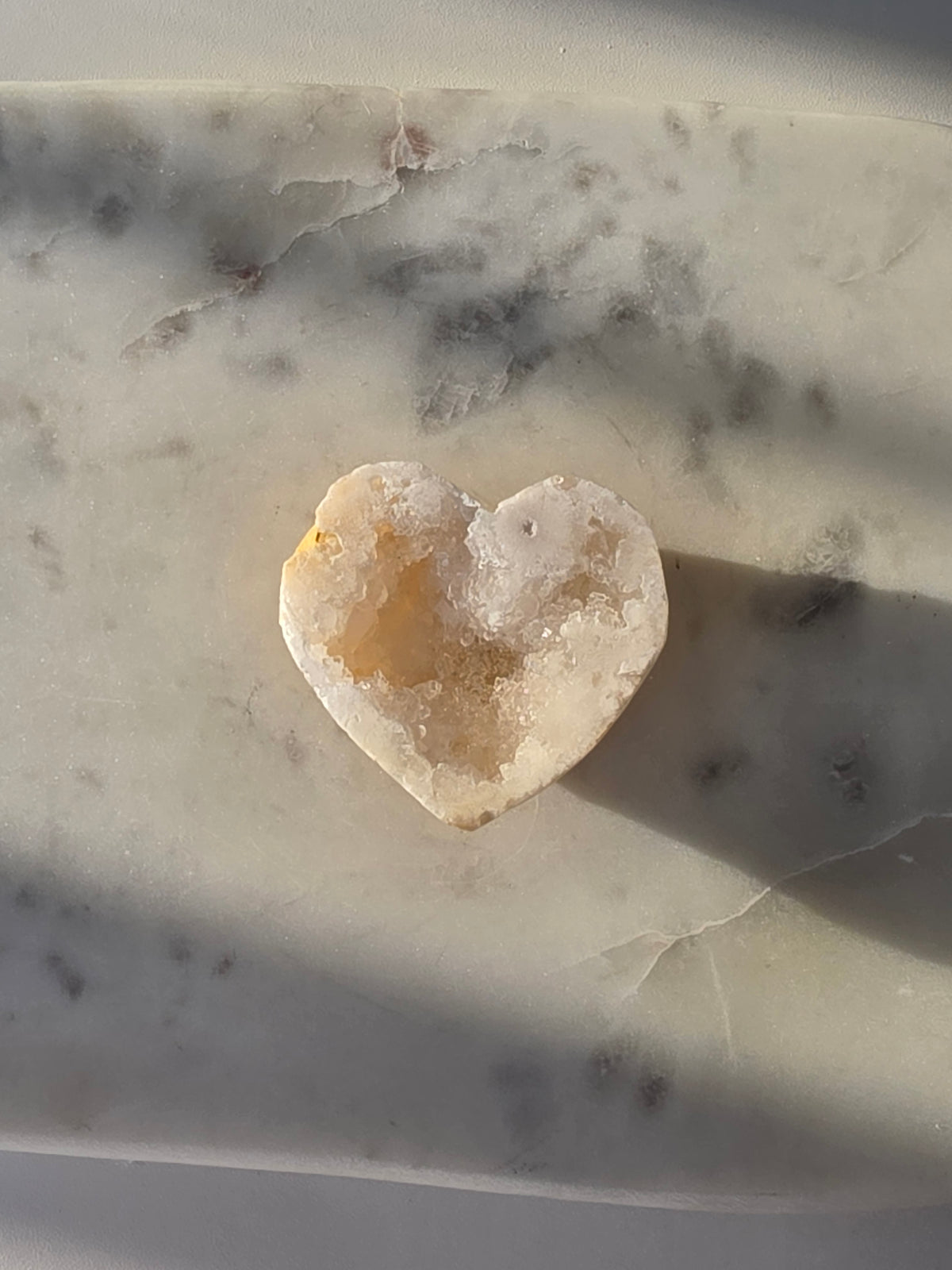 Druzy Agate Geode Hearts