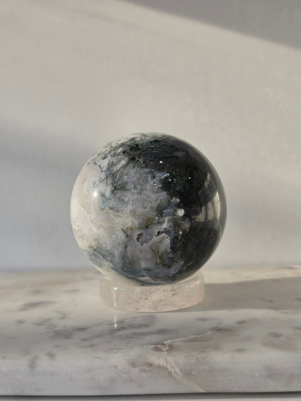 Moss Agate Sphere