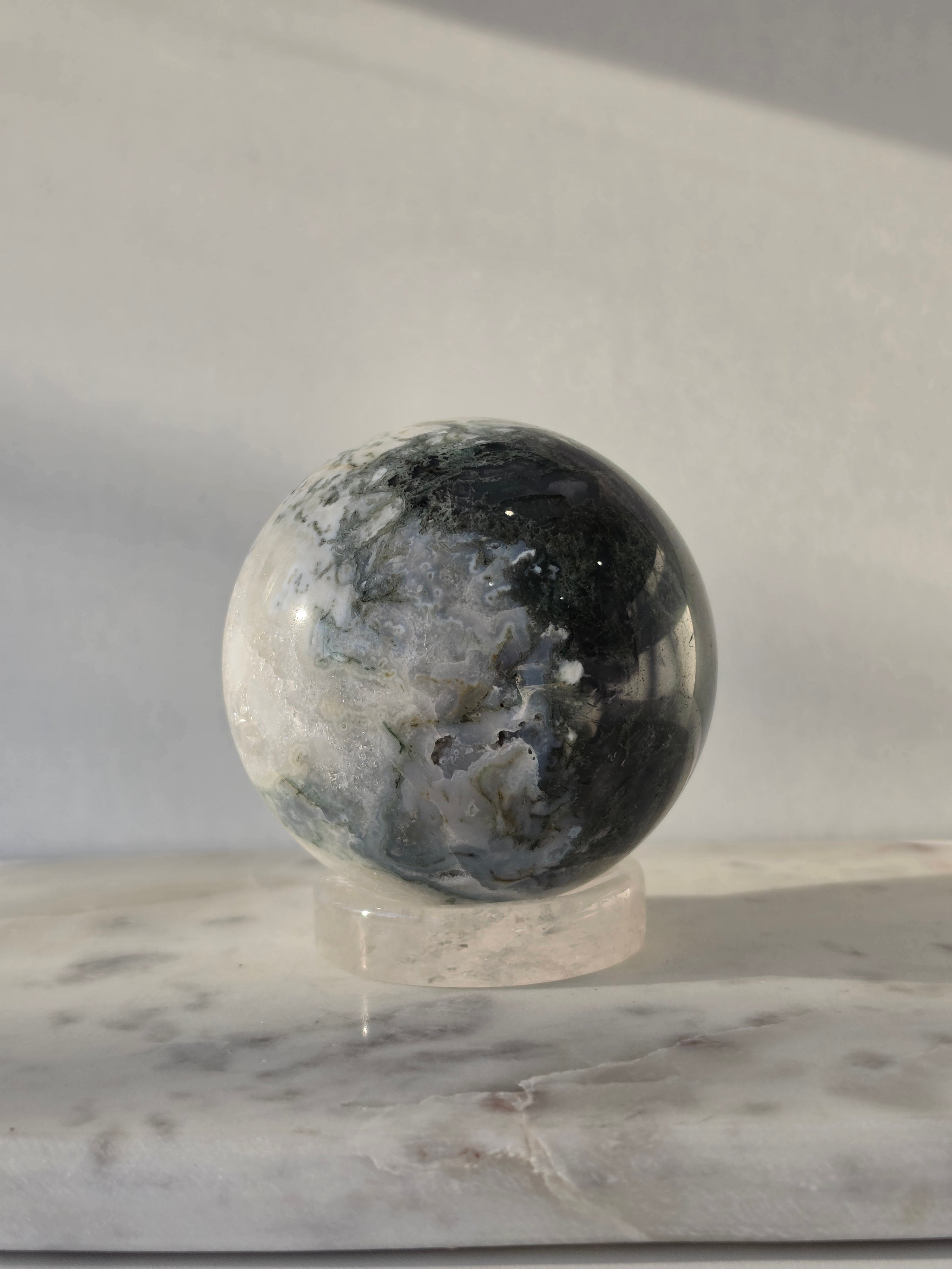 Moss Agate Sphere