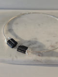 Black Tourmaline Wrap Necklace